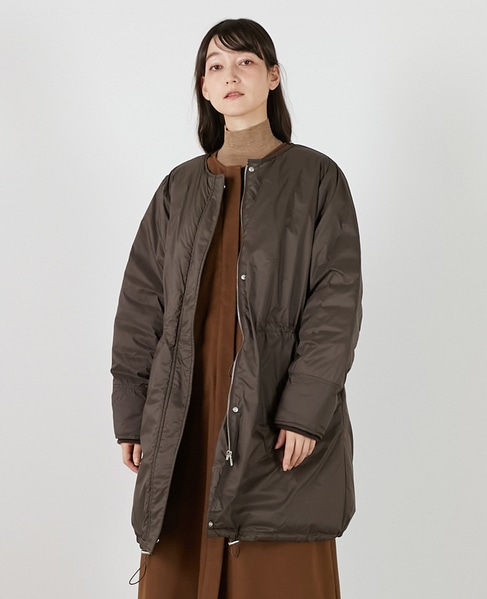 ナイロンフードコート 詳細画像 ブラウン 1