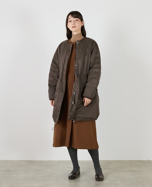 ナイロンフードコート 詳細画像 ブラウン 2