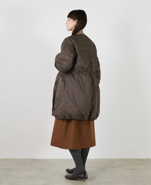 ナイロンフードコート 詳細画像 ブラウン 6