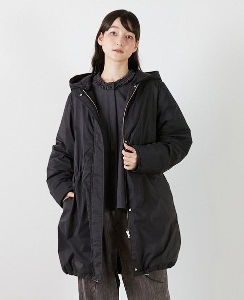 ナイロンフードコート 詳細画像 ブラック 1