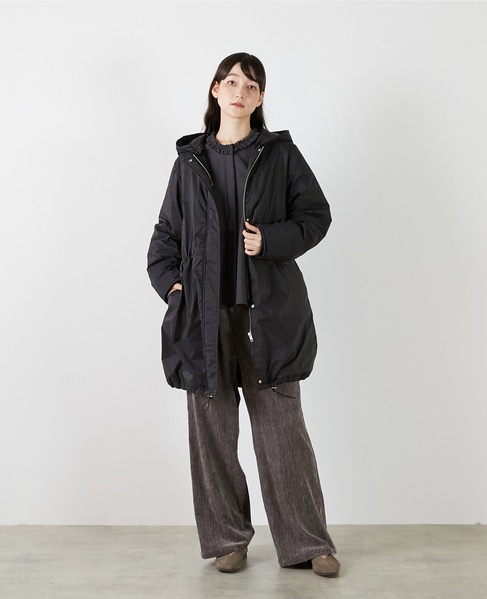 ナイロンフードコート 詳細画像 ブラック 2