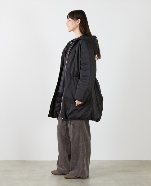 ナイロンフードコート 詳細画像 ブラック 5