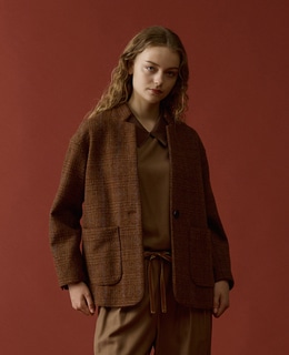 【LOURMARIN】ツィードジャケット