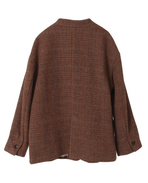 【LOURMARIN】ツィードジャケット 詳細画像 オレンジ 4