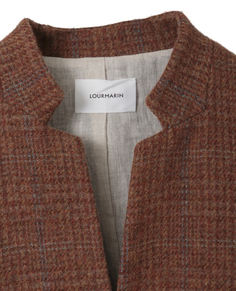 【LOURMARIN】ツィードジャケット 詳細画像 オレンジ 5