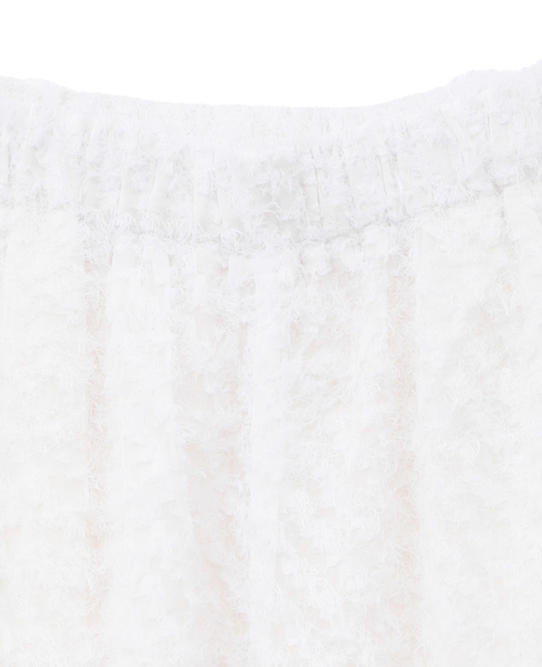 立体ジャガードイージーパンツ 詳細画像 オフホワイト 11