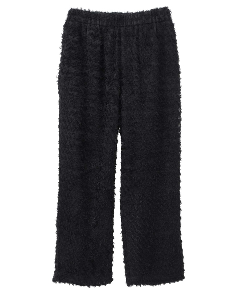 立体ジャガードイージーパンツ 詳細画像 ブラック 9