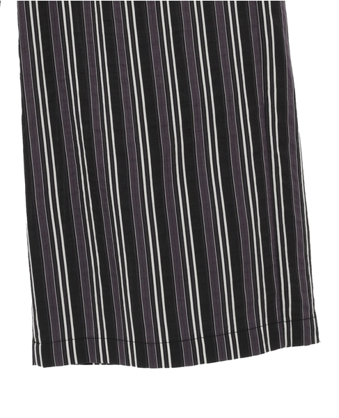 【LOURMARIN】ストライプイージーパンツ 詳細画像 パープル 11