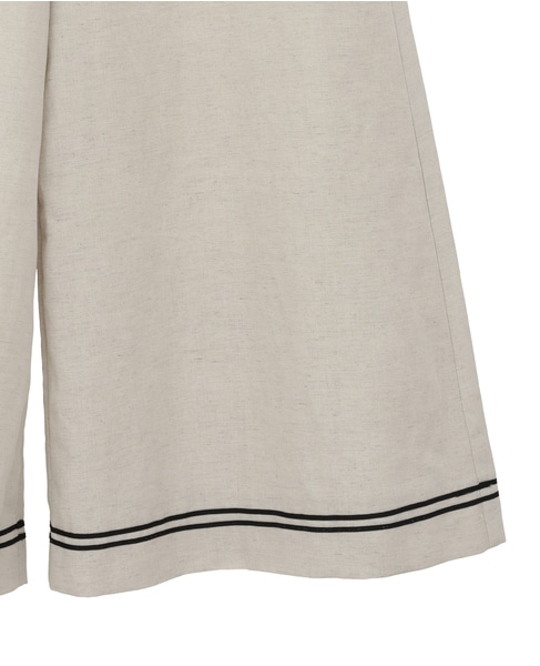 【LOURMARIN】マリンキュロットパンツ 詳細画像 キナリ 13