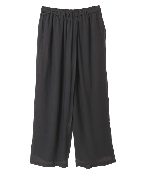 イージーストレートパンツ 詳細画像 ブラック 9