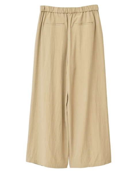 【LOURMARIN】タックイージーパンツ 詳細画像 ベージュ 4