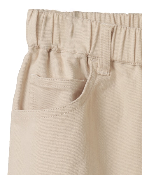 コットンストレッチデニム 詳細画像 ライトベージュ 15