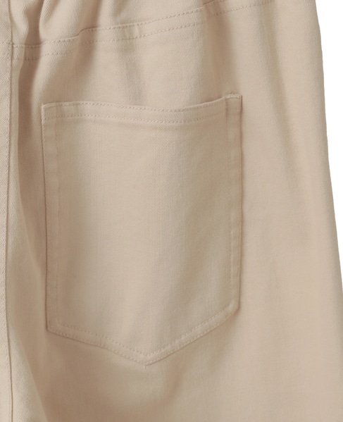 コットンストレッチデニム 詳細画像 ライトベージュ 16