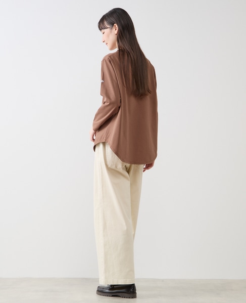 コットンストレッチデニム 詳細画像 ライトベージュ 5