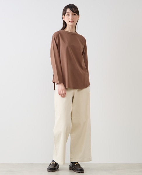 コットンストレッチデニム 詳細画像 ライトベージュ 9