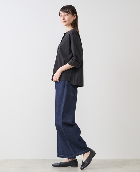 コットンストレッチデニム 詳細画像 ワンウォッシュ 4