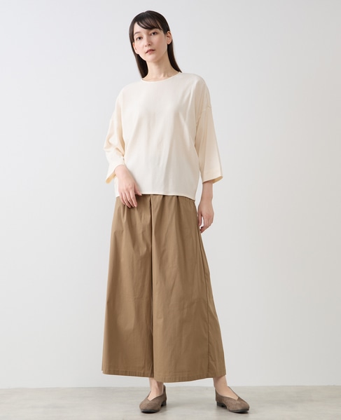 イージーワイドパンツ 詳細画像 ベージュ 2