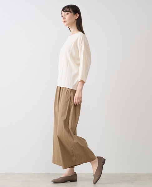 イージーワイドパンツ 詳細画像 ベージュ 4