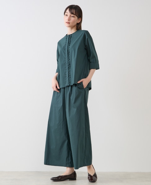イージーワイドパンツ 詳細画像 グリーン 3
