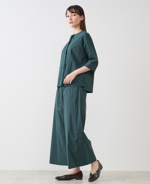 イージーワイドパンツ 詳細画像 グリーン 4