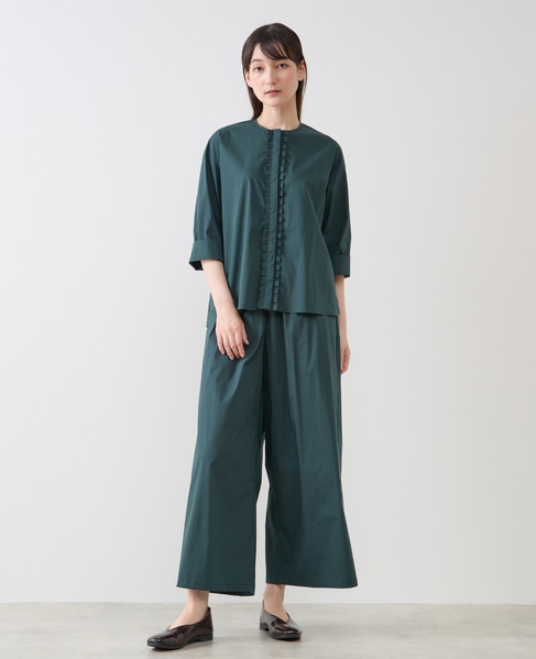 イージーワイドパンツ 詳細画像 グリーン 8