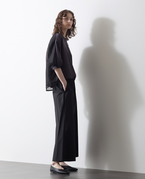 イージーワイドパンツ 詳細画像 ブラック 9