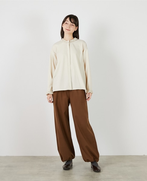 ドロストイージーパンツ 詳細画像 キャメル 2