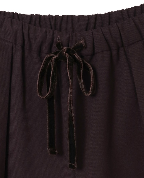 【LOURMARIN】タックイージーワイドパンツ 詳細画像 パープル 12