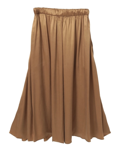 【LOURMARIN】ナローフレアースカート 詳細画像 キャメル 11