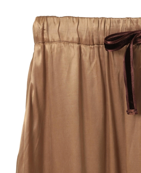 【LOURMARIN】ナローフレアースカート 詳細画像 キャメル 12