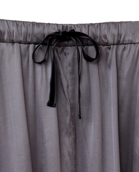 【LOURMARIN】ナローフレアースカート 詳細画像 グレー 5