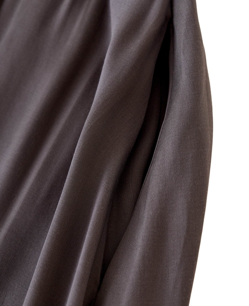 【LOURMARIN】ナローフレアースカート 詳細画像 グレー 7