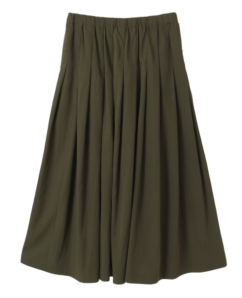 イージープリーツスカート 詳細画像 カーキ 9