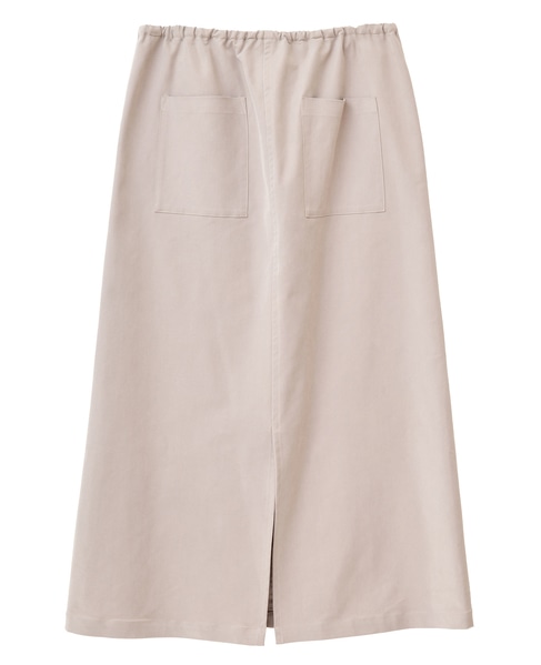 【LOURMARIN】イージーナロースカート 詳細画像 グレージュ 10