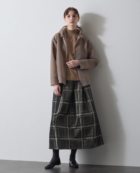 タックイージーロングスカート 詳細画像 グレー 2