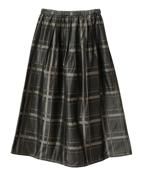 タックイージーロングスカート 詳細画像 グレー 3