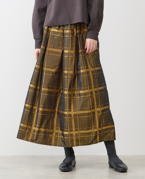 タックイージーロングスカート 詳細画像 イエロー 1