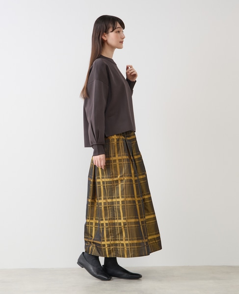 タックイージーロングスカート 詳細画像 イエロー 6