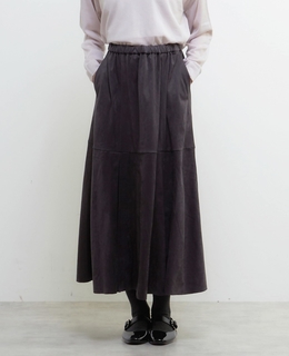 【LOURMARIN】タックフレアーナロースカート