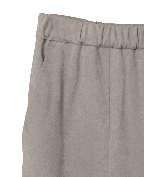 【LOURMARIN】タックフレアーナロースカート 詳細画像 グレー 13