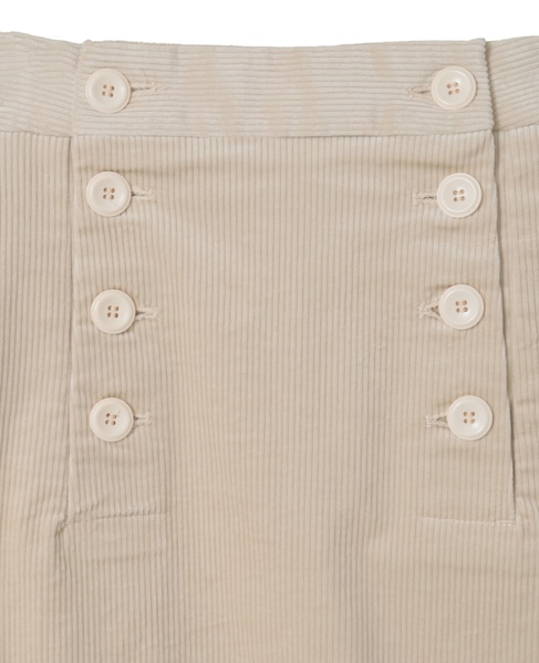 コーデュロイマリンスカート 詳細画像 クリーム 6