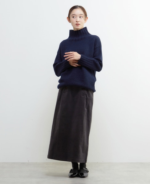 コーデュロイマリンスカート 詳細画像 グレー 3