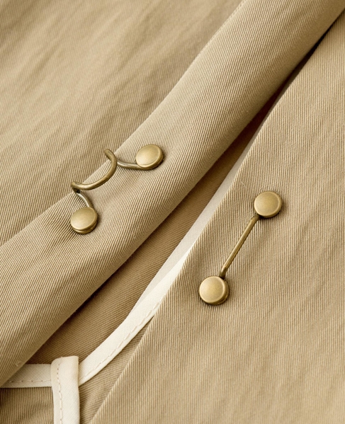 【LOURMARIN】フリルジレ 詳細画像 ベージュ 8