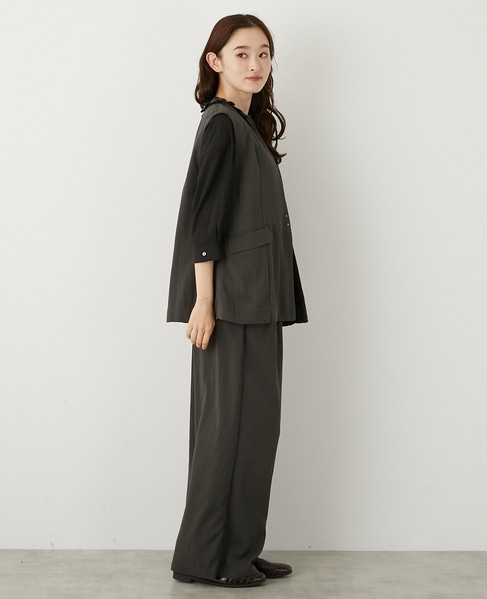 【LOURMARIN】フリルジレ 詳細画像 スミクロ 7