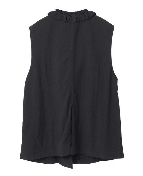 【LOURMARIN】フリルジレ 詳細画像 ブラック 10