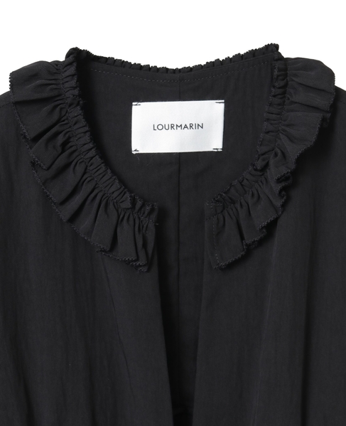 【LOURMARIN】フリルジレ 詳細画像 ブラック 11