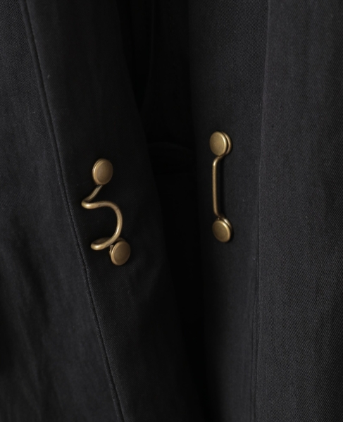 【LOURMARIN】フリルジレ 詳細画像 ブラック 15