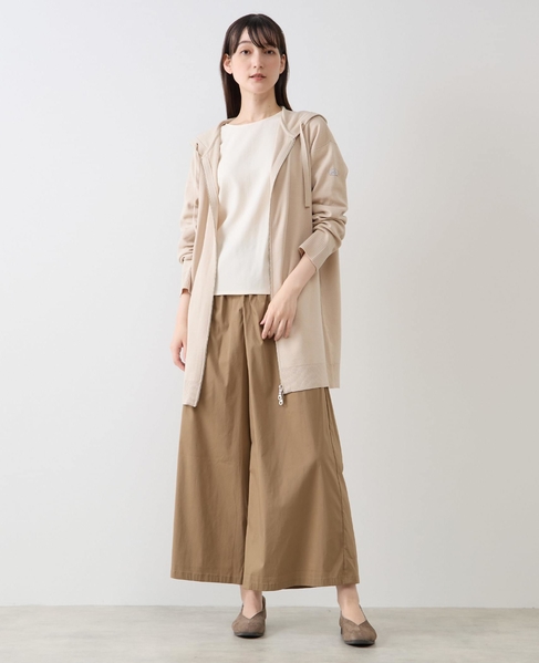 フードニットパーカー 詳細画像 ライトベージュ 2