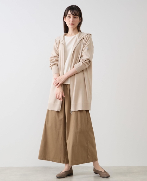 フードニットパーカー 詳細画像 ライトベージュ 3