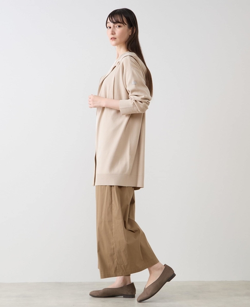 フードニットパーカー 詳細画像 ライトベージュ 5